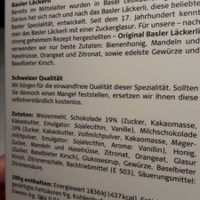 Basler Läckerli au Chocolat