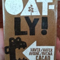 Bebida avena con cacao