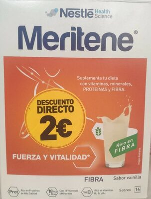 Bebida soluble Meritene Vanilla Bebida soluble Meritene Vainilla