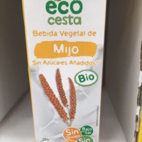 Bebida vegetal de mijo