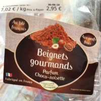 Beignets gourmands parfum choco noisette