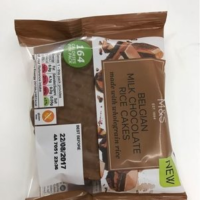 Belgian Milk Chocolate Rice Cakes