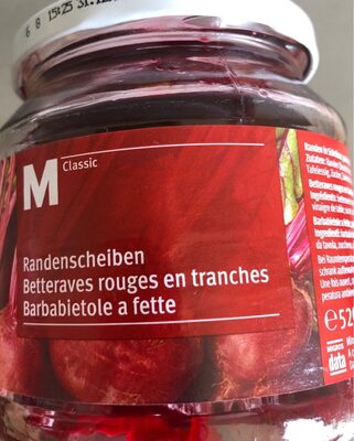 Betteraves Reds in tranches Betteraves rouges en tranches