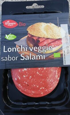 Bio lonchi-veggie lonchas Flavor Salami Ecological Bio lonchi-veggie lonchas sabor salami ecológicas