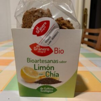 Bioartesanas sabor limón con chia