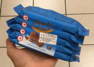 Biscuit Choco & Milk Sandwich Biscuit Choco & Lait Sandwich