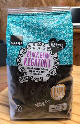 Black Bean Rigatoni Black Bean Rigatoni