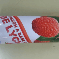 Boisson a base de jus de lychee