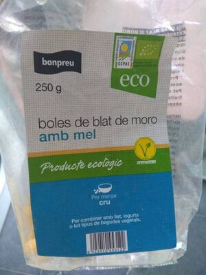 Boles blat from Moro amb mel Boles blat de moro amb mel