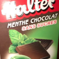 Bonbons Halter Sans Sucre Menthe Chocolat