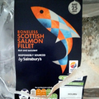 Boneless Scottish salmon fillet