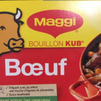 Bouillon Kub bœuf