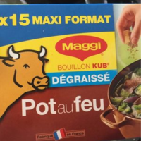 Bouillon pot au feu dégraissé