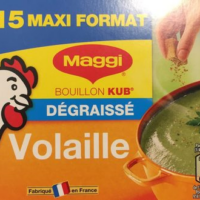 Bouillon volaille dégraissé