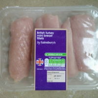 British turkey mini breast fillets