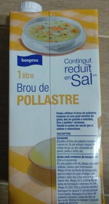 Brou Pollastre reduït Sal Brou Pollastre reduït Sal