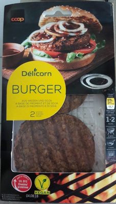 Wheat and Soja Burger Burger de Froment et Soja
