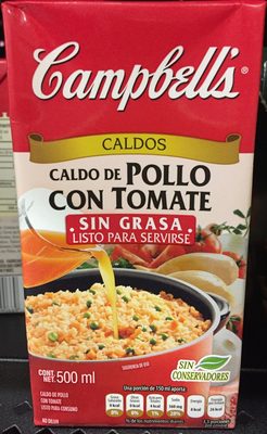 CALDO from POLLO CON Tomato without GRASA CALDO DE POLLO CON TOMATE SIN GRASA