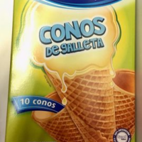 CONOS DE GALLETA