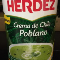CREMA DE CHILE POBLANO