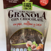CRUNCHY GRANOLA CON CHOCOLATE