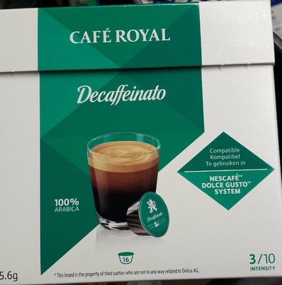 Café Royal Decaffenito, 16 Capsules Café Royal Decaffenito