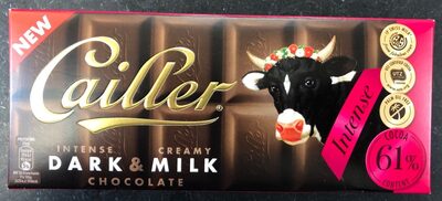 Cailler intense dark & Creamy Milk Chocolate Cailler intense dark & creamy milk chocolate