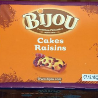 Cakes Raisins