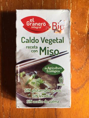 Caldo Vegetable receta with Miso Caldo vegetal receta con miso