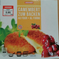 Camember au four