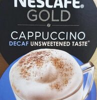 Cappuccino Decaf Unsweetened