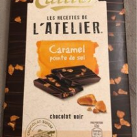 Caramel pointe de sel chocolat noir