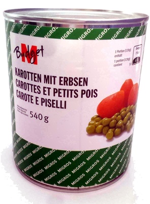 Carottes and Peas Carottes et petits pois