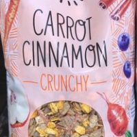 Carrot Cinnamon crunchy