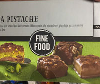 Carrés à la Pistache