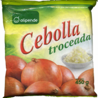 Cebolla troceada congelada "Alipende"