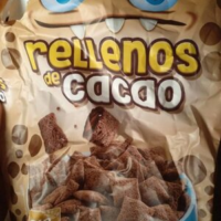 Cereales rellenos de cacao