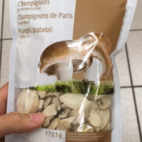 Champignons de Paris Séchés