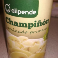 Champiñones laminado
