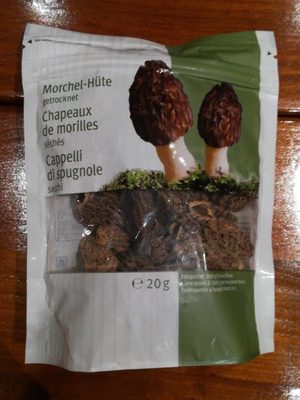 Chapeaux from Morilles Dried Chapeaux de morilles séchées