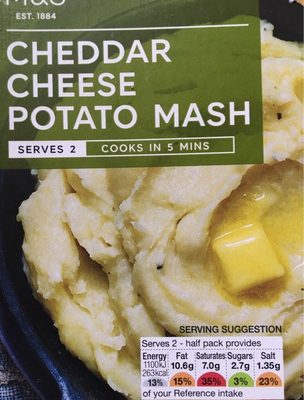 Cheddar Cheese Potato Mash Cheddar Cheese Potato Mash