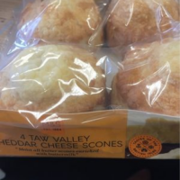 Cheddar cheese scones