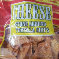 Cheese stone ground tortilla chips