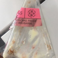 Cheesecake Fraise & Rhubarbe