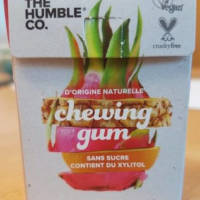 Chewing gum goût tropical