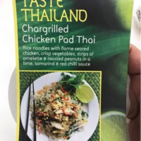 Chicken pad thaï