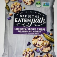 Chickpea veggie crisps