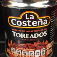 Chiles toreados La Costeña
