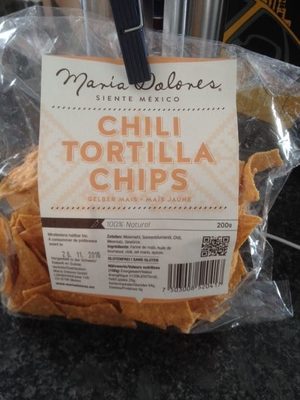 Chili Tortilla Chips Maize Jaune Chili Tortilla Chips Mais Jaune
