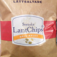Chips Lättsaltade Lantchips
